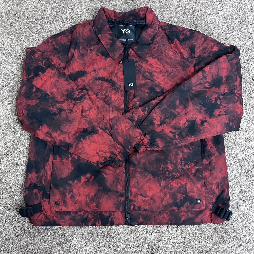 Adidas x Y-3 Pertex® AOP Padded Comfortable Casual Jacket KA7489 Size Large